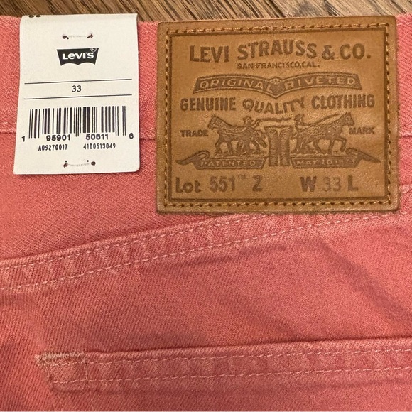 Levi’s Fresh 551 Z AUTHENTIC STRAIGHT CROPPED Jeans - Picture 13 of 14